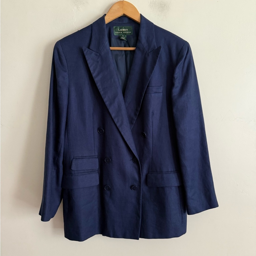 Ralph Lauren classic Navy Double-Breasted Blazer